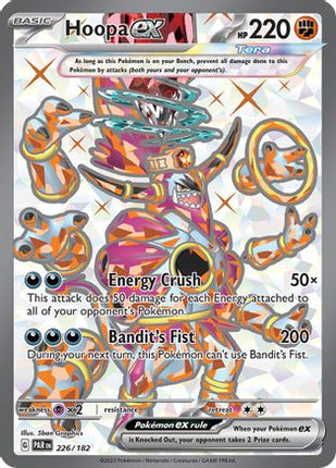Hoopa ex 226/182  - Holofoil SV04 Paradox Rift - Ultra Rare