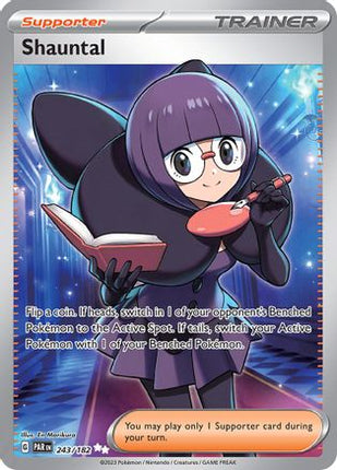 Shauntal 243/182  - Holofoil SV04 Paradox Rift - Ultra Rare