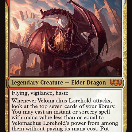 Velomachus Lorehold (TDC-309) - Commander: Tarkir: Dragonstorm