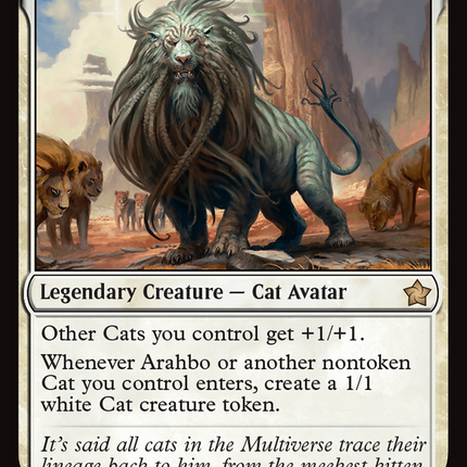 Arahbo, the First Fang (FDN-002) - Foundations Foil