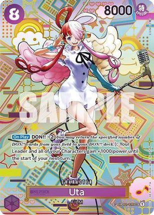 Uta (SP) (OP02-120) - Awakening of the New Era Foil
