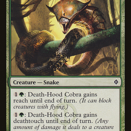 Death-Hood Cobra (NPH-108) - New Phyrexia Foil