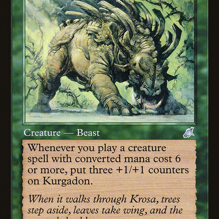 Kurgadon (SCG-124) - Scourge