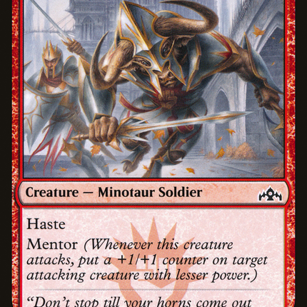 Barging Sergeant (GRN-092) - Guilds of Ravnica Foil