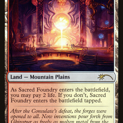 Sacred Foundry (SLD-131) - Secret Lair Drop