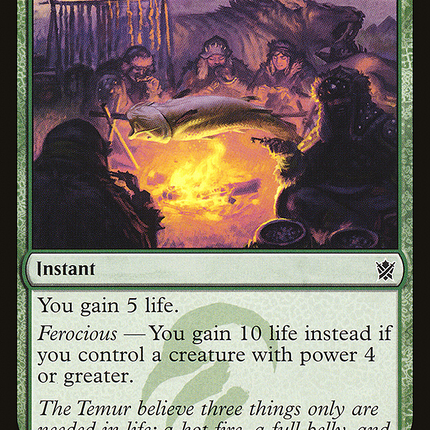 Feed the Clan (KTK-132) - Khans of Tarkir Foil