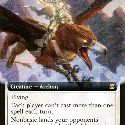 Archon of Emeria (ZNR-315) - Zendikar Rising: (Extended Art) Foil
