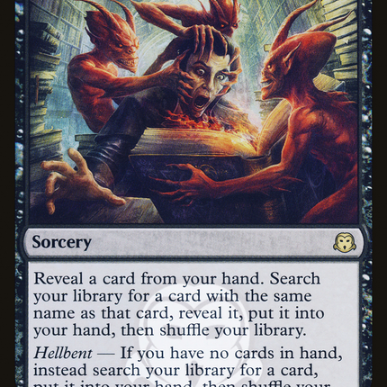 Infernal Tutor (JDG-005) - Judge Gift Cards 2020 Foil