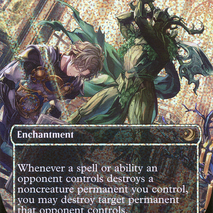 Karmic Justice (WOT-085) - Wilds of Eldraine: Enchanting Tales (Borderless) Foil