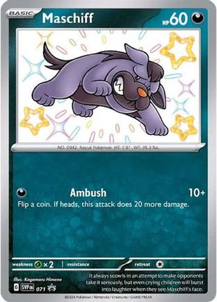 Maschiff 071  - Holofoil SV Scarlet & Violet Promo Cards - Promo