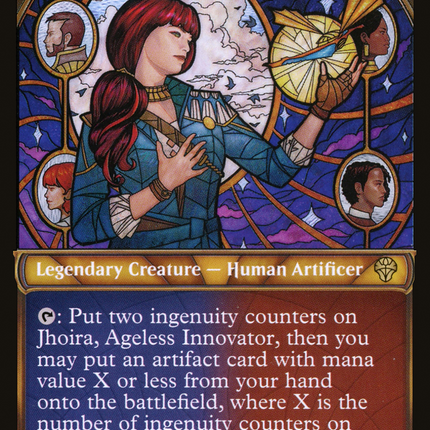 Jhoira, Ageless Innovator (DMU-301) - Dominaria United: (Showcase) Foil