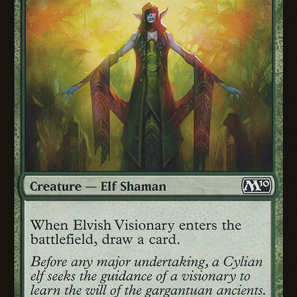Elvish Visionary (M10-178) - Magic 2010 Foil