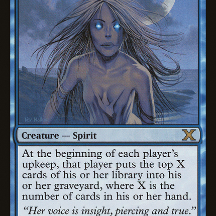Dreamborn Muse (10E-082) - Tenth Edition Foil