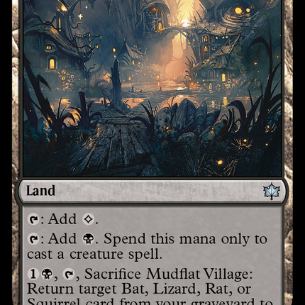 Mudflat Village (BLB-257) - Bloomburrow Foil