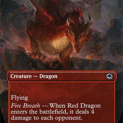Red Dragon (AFR-294) - Adventures in the Forgotten Realms (Borderless)