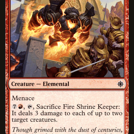 Fire Shrine Keeper (XLN-144) - Ixalan Foil