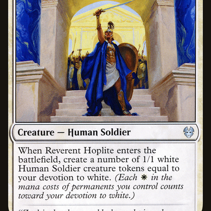 Reverent Hoplite (THB-033) - Theros Beyond Death Foil