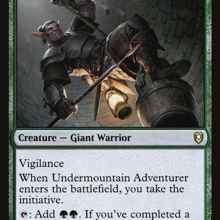 Undermountain Adventurer (CLB-260) - Commander Legends: Battle for Baldur's Gate Foil