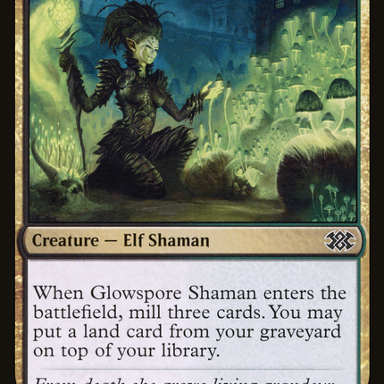Glowspore Shaman (2X2-220) - Double Masters 2022