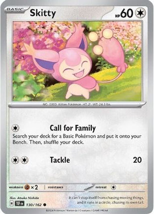 Skitty 130/162  SV05 Temporal Forces - Common