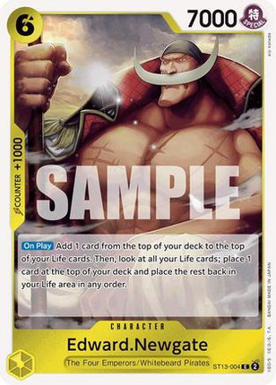Edward.Newgate (ST13-004) - Ultra Deck: The Three Brothers Foil