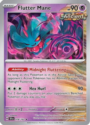Flutter Mane 078/162  Deck Exclusives - Rare