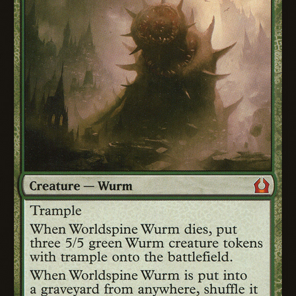 Worldspine Wurm (RTR-140) - Return to Ravnica