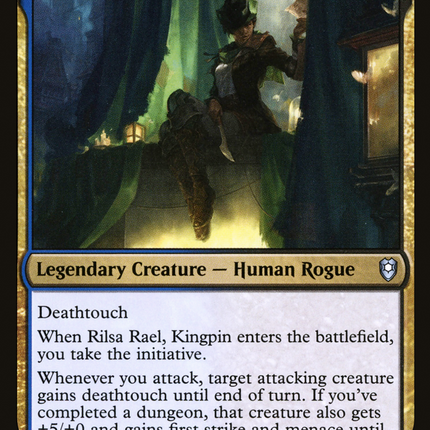 Rilsa Rael, Kingpin (CLB-293) - Commander Legends: Battle for Baldur's Gate Foil