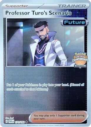 Professor Turo's Scenario (Regional Championship)/182  - Reverse Holofoil League & Championship Cards - Promo