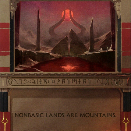 Blood Moon (MPS2-046) - Amonkhet Invocations (Borderless) Foil