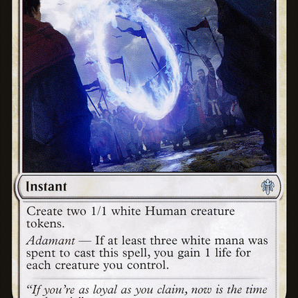 Rally for the Throne (ELD-025) - Throne of Eldraine