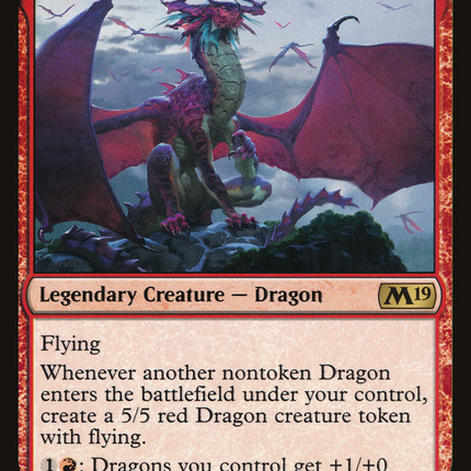 Lathliss, Dragon Queen (M19-149) - Core Set 2019