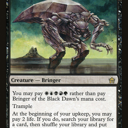 Bringer of the Black Dawn (5DN-043) - Fifth Dawn