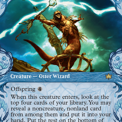 Thundertrap Trainer (BLB-307) - Bloomburrow: (Showcase) (Borderless) Foil