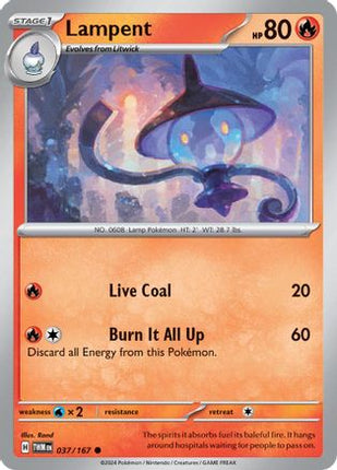 Lampent 037/167  SV06 Twilight Masquerade - Common