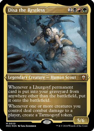 Disa the Restless (Foil Etched) (M3C-020) - Modern Horizons 3 Commander Foil