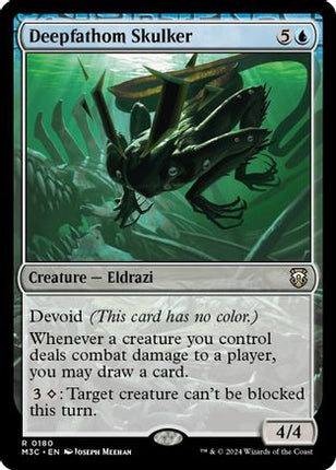 Deepfathom Skulker (Ripple Foil) (M3C-180) - Modern Horizons 3 Commander Foil
