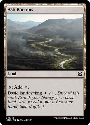 Ash Barrens (Ripple Foil) (M3C-318) - Modern Horizons 3 Commander Foil