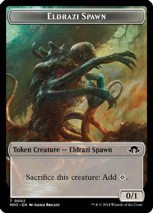 Eldrazi Spawn // Bird Double-Sided Token (MH3-2 // 9) - Modern Horizons 3 Foil