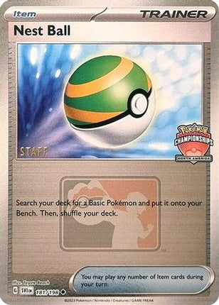 Nest Ball 181/198  - Reverse Holofoil League & Championship Cards - Uncommon