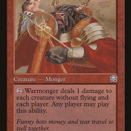 Warmonger (MMQ-225) - Mercadian Masques