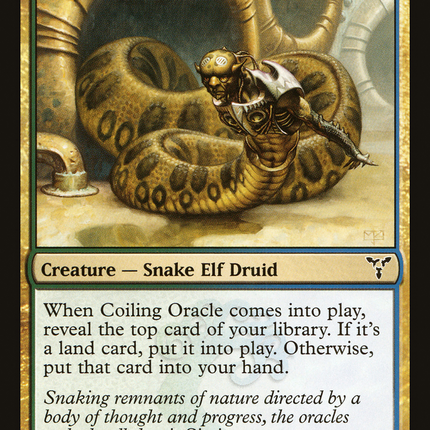 Coiling Oracle (DIS-107) - Dissension Foil