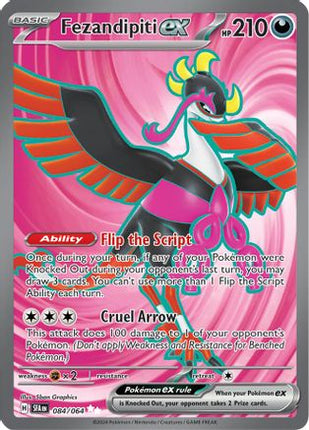 Fezandipiti ex 084/064  - Holofoil SV Shrouded Fable - Ultra Rare