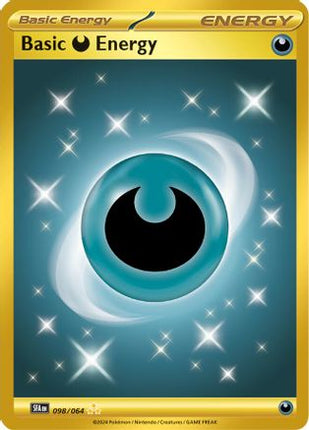 Basic Darkness Energy 098/064  - Holofoil SV Shrouded Fable - Hyper Rare