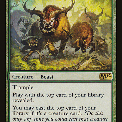 Garruk's Horde (M12-176) - Magic 2012