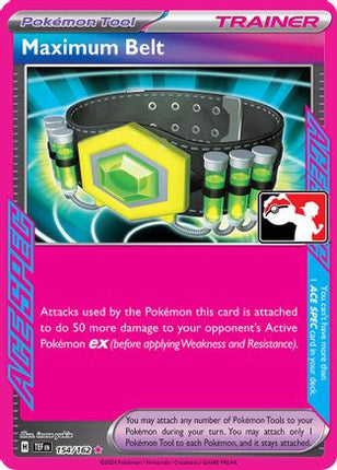 Maximum Belt 154  - Holofoil Prize Pack Series Cards - ACE SPEC Rare