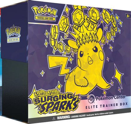 Pokemon: Surging Sparks - Pokemon Center Elite Trainer Box (Exclusive)