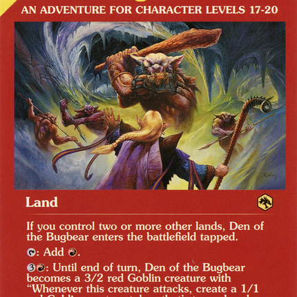 Den of the Bugbear (AFR-351) - Adventures in the Forgotten Realms: (Showcase)