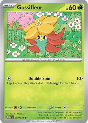 Gossifleur 010/142  - Reverse Holofoil SV07 Stellar Crown - Common