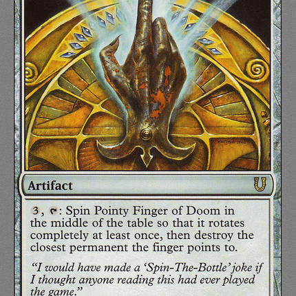 Pointy Finger of Doom (UNH-126) - Unhinged